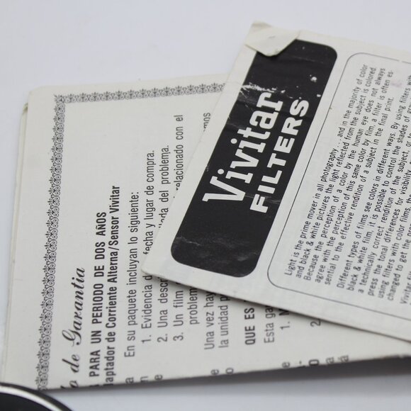 Vivitar Lot 55mm Skylight (1A) & 67mm, 55mm Polarizing, 2- 49mm Rubber Lens Hood - Picture 16 of 16